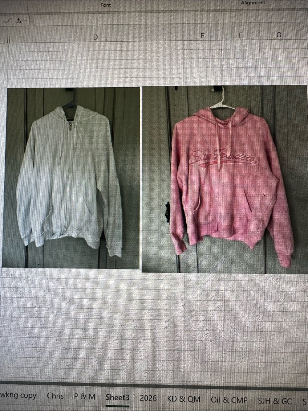 2 Women's XL Zipper Hoodies